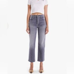 MOTHER The Rambler Ankle Wide Leg Jeans